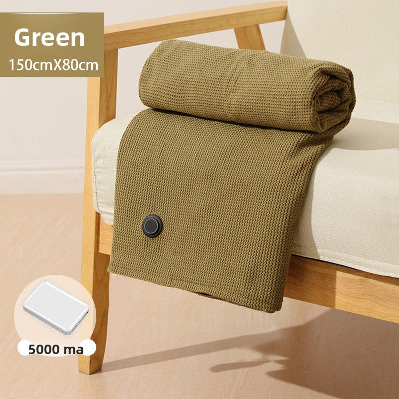 USB Washable Electric Heating Blanket for Car Camping Office