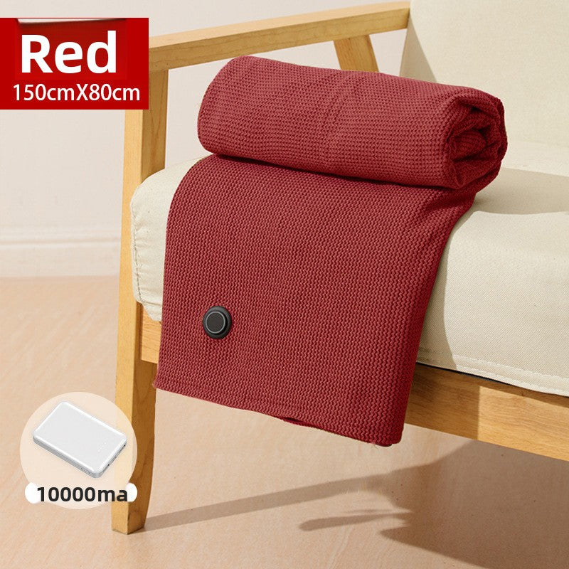 USB Washable Electric Heating Blanket for Car Camping Office