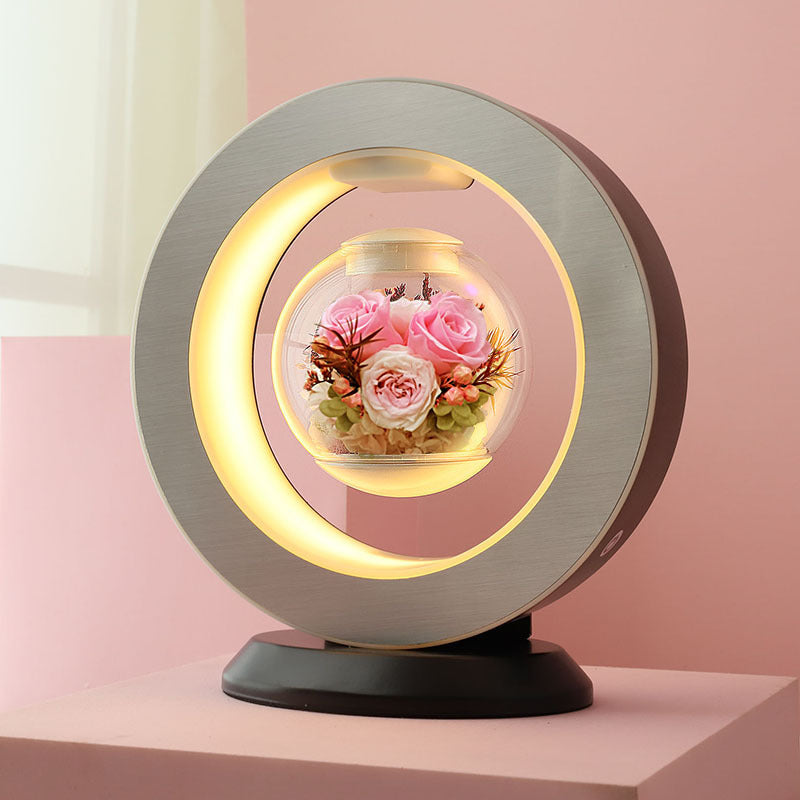 Magnetic levitation everlasting floor lamp