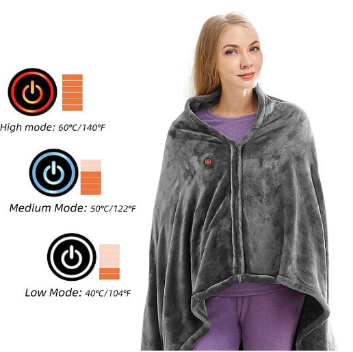 USB Electric Heating Shawl Blanket