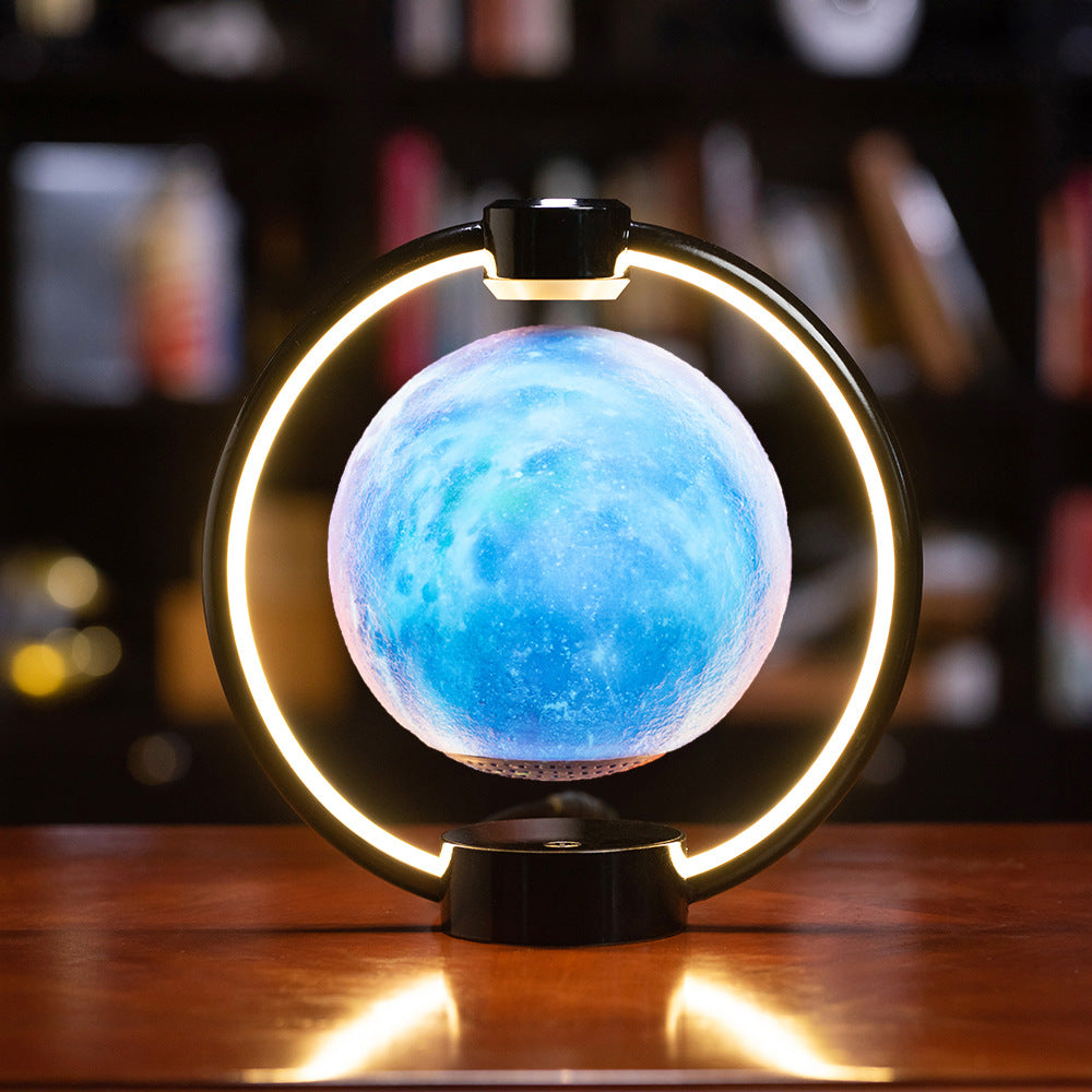 Magnetic levitation lunar lamp Bluetooth speaker