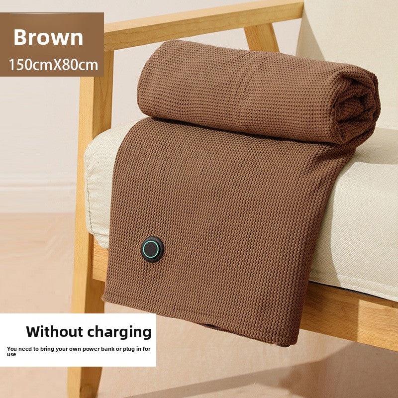 USB Washable Electric Heating Blanket for Car Camping Office
