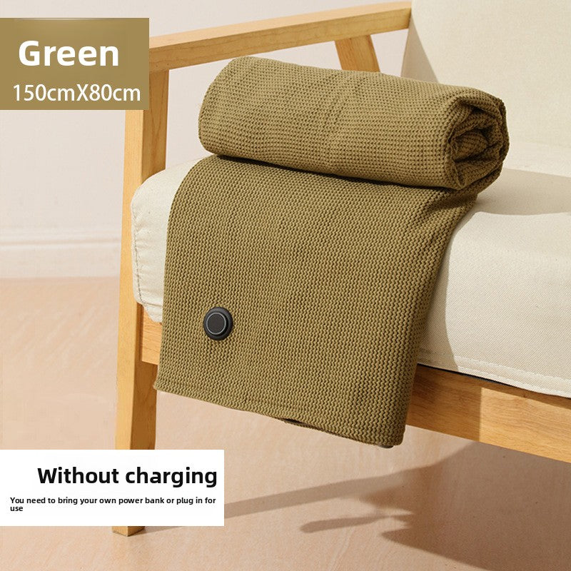 USB Washable Electric Heating Blanket for Car Camping Office