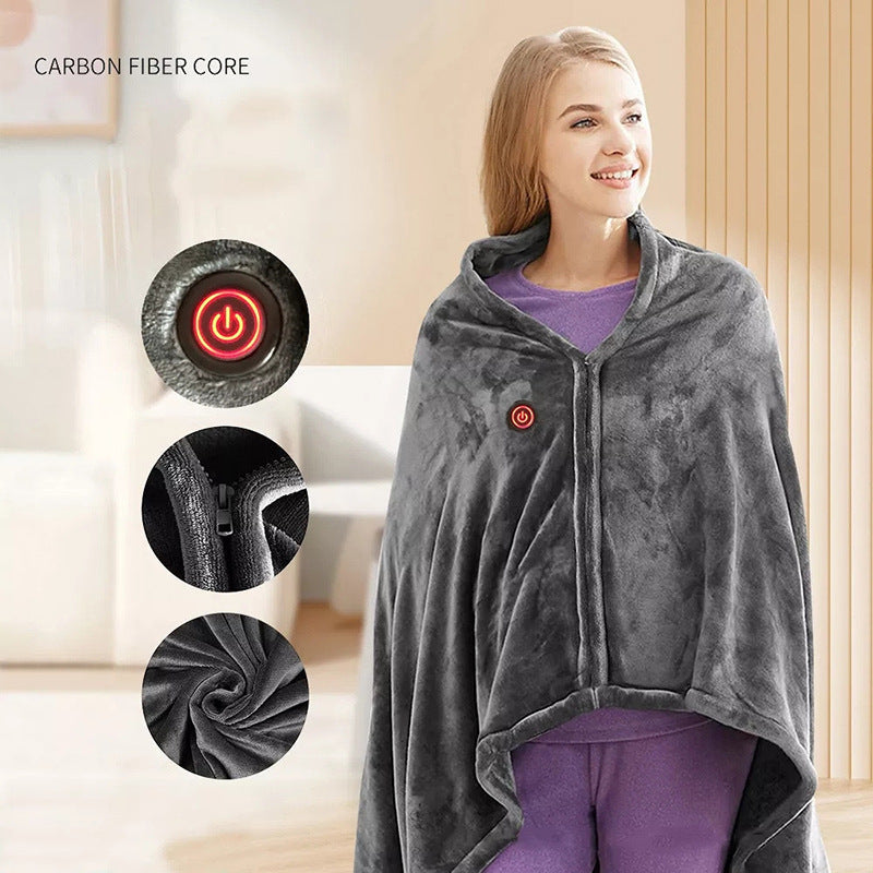 USB Electric Heating Shawl Blanket