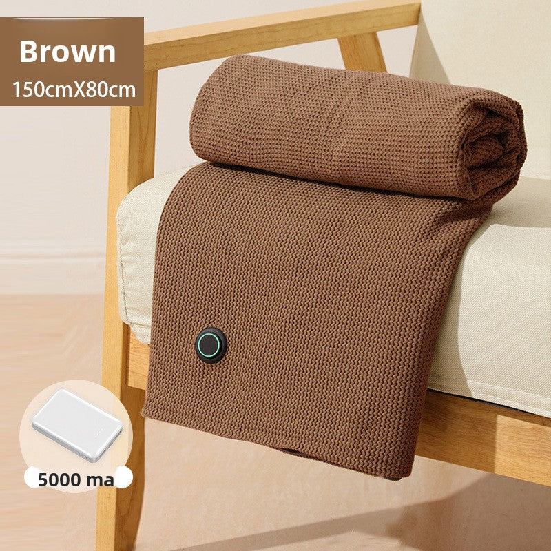 USB Washable Electric Heating Blanket for Car Camping Office