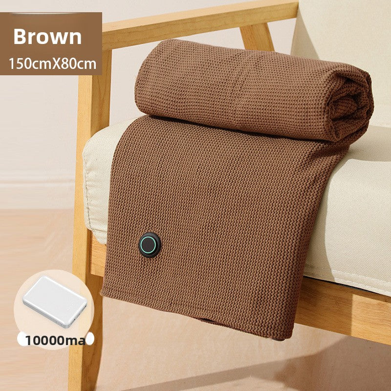 USB Washable Electric Heating Blanket for Car Camping Office
