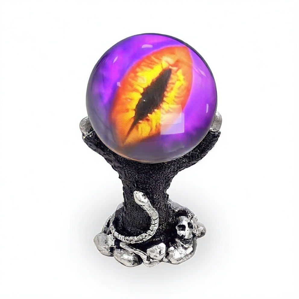 Crystal Ball with Music and Video Playback